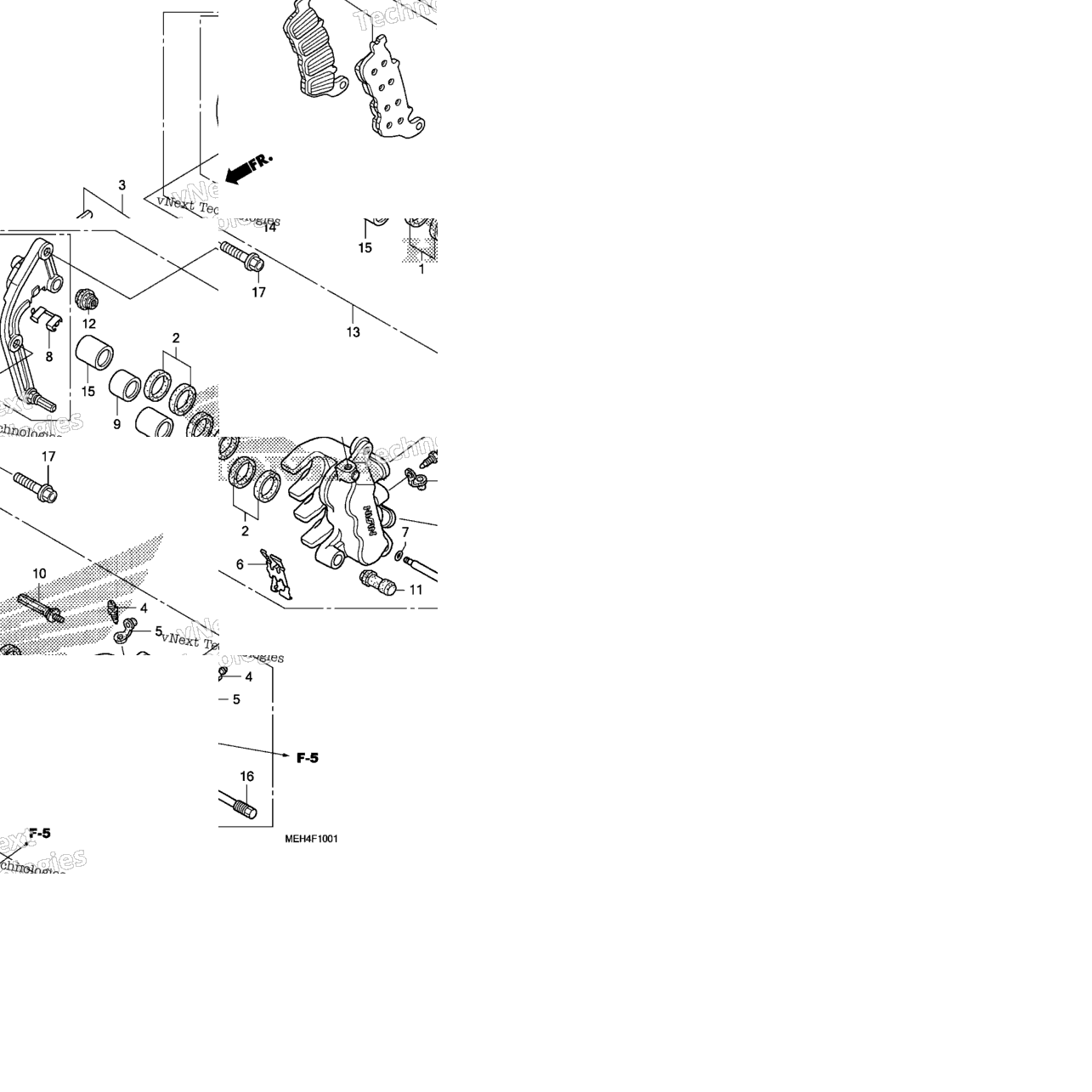 Left Front Brake Caliper
