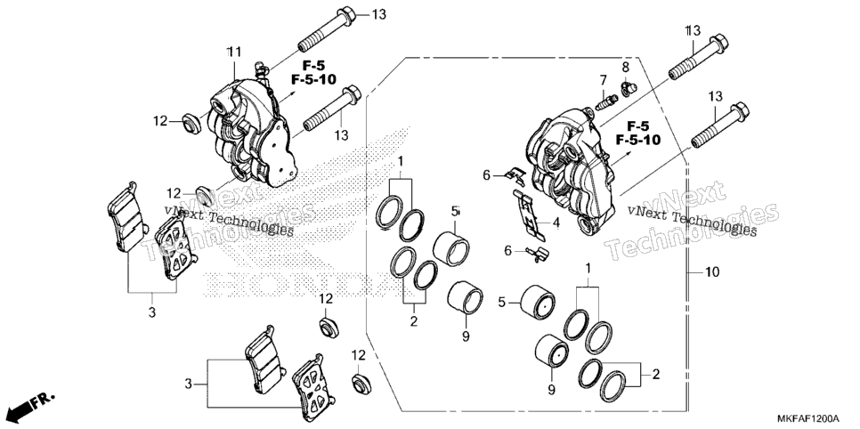 Front Brake Caliper (1)