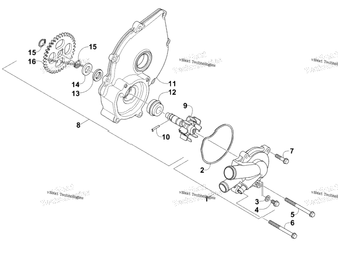 Water Pump Assembly