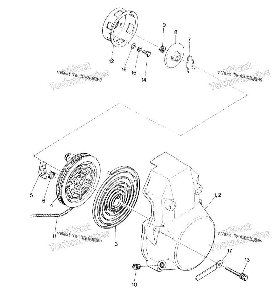 Recoil Starter 400