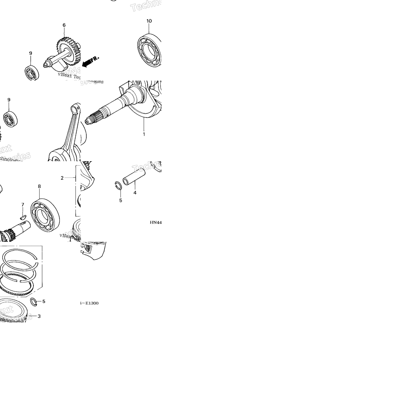 Crankshaft + Piston