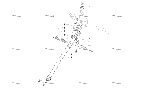 Steering Post Assembly