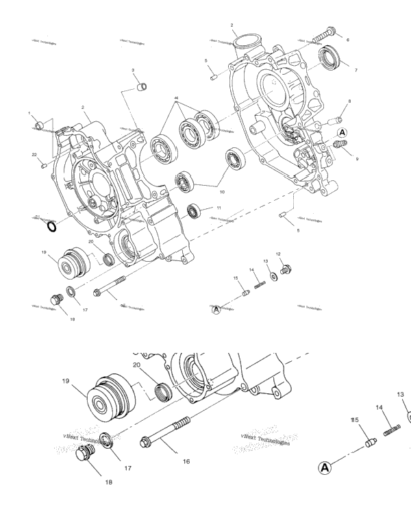 Crankcase A02ch42aa