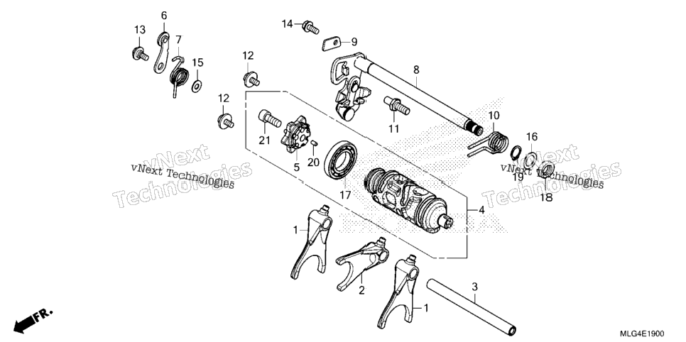Gearshift Drum (1)