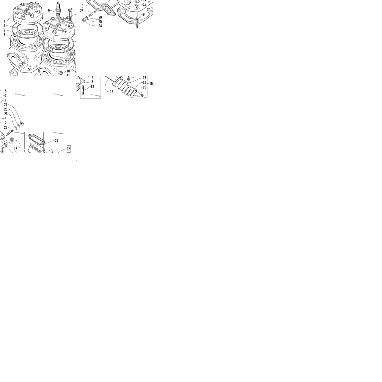 Cylinder And Head Assembly