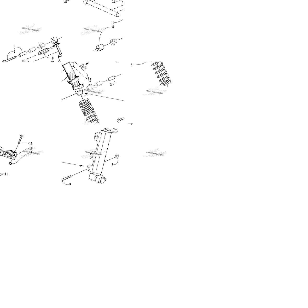 Shock Absorber And Sway Bar Assembly