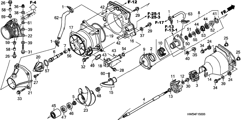IMPELLER / DRIVESHAFT