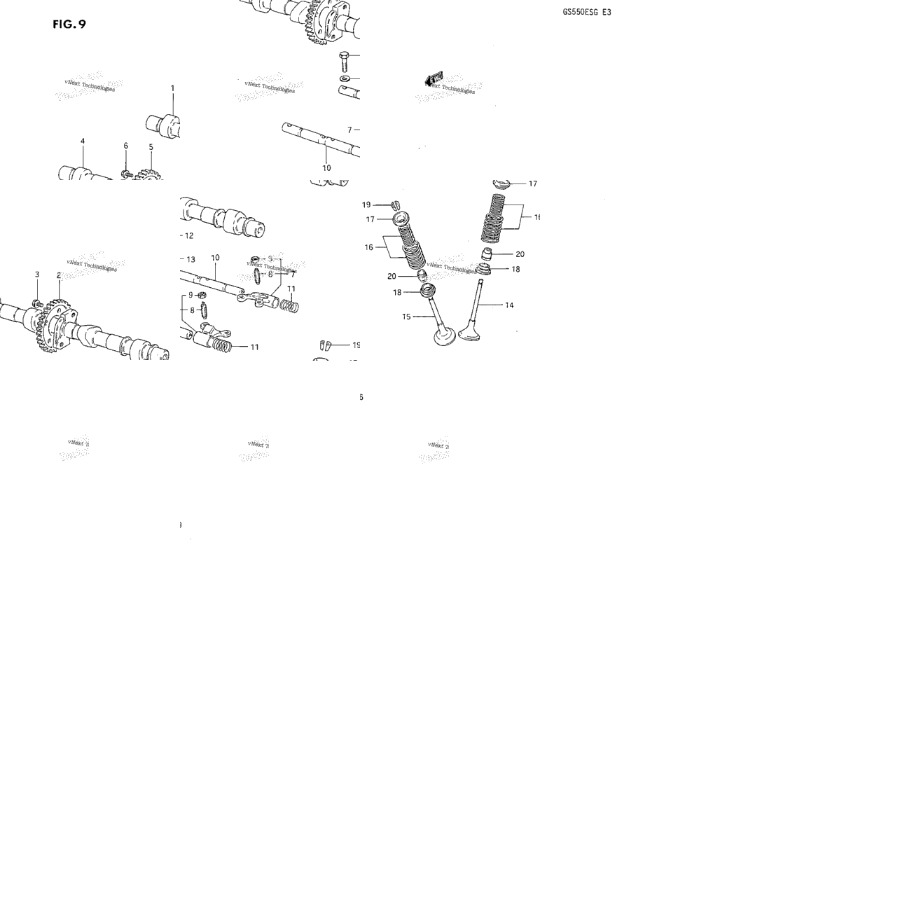 Cam Shaft - Valve