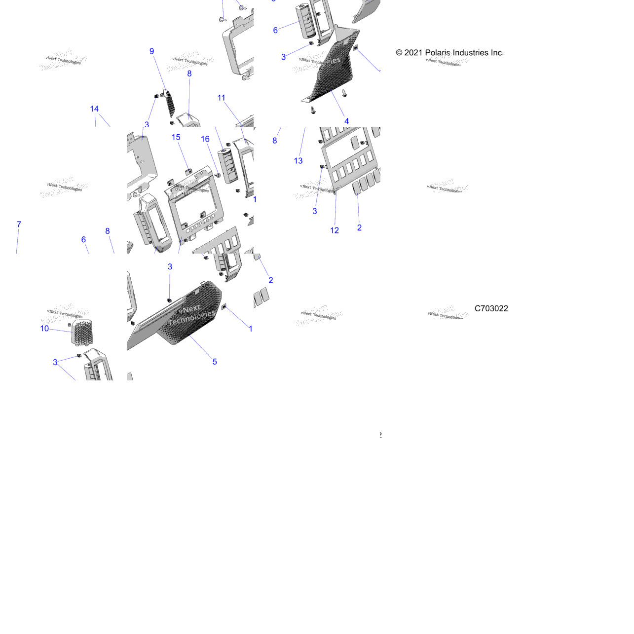 Body, Dash G24g2w99a/99B