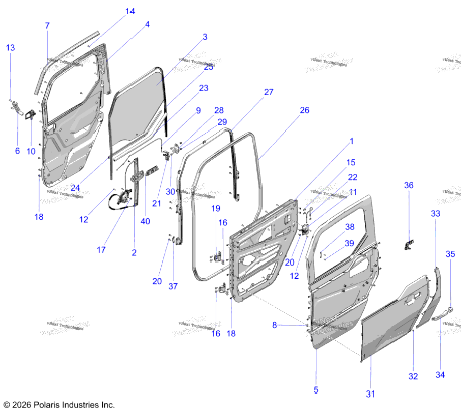 Body, Door Assembly G24g2w99a/99B