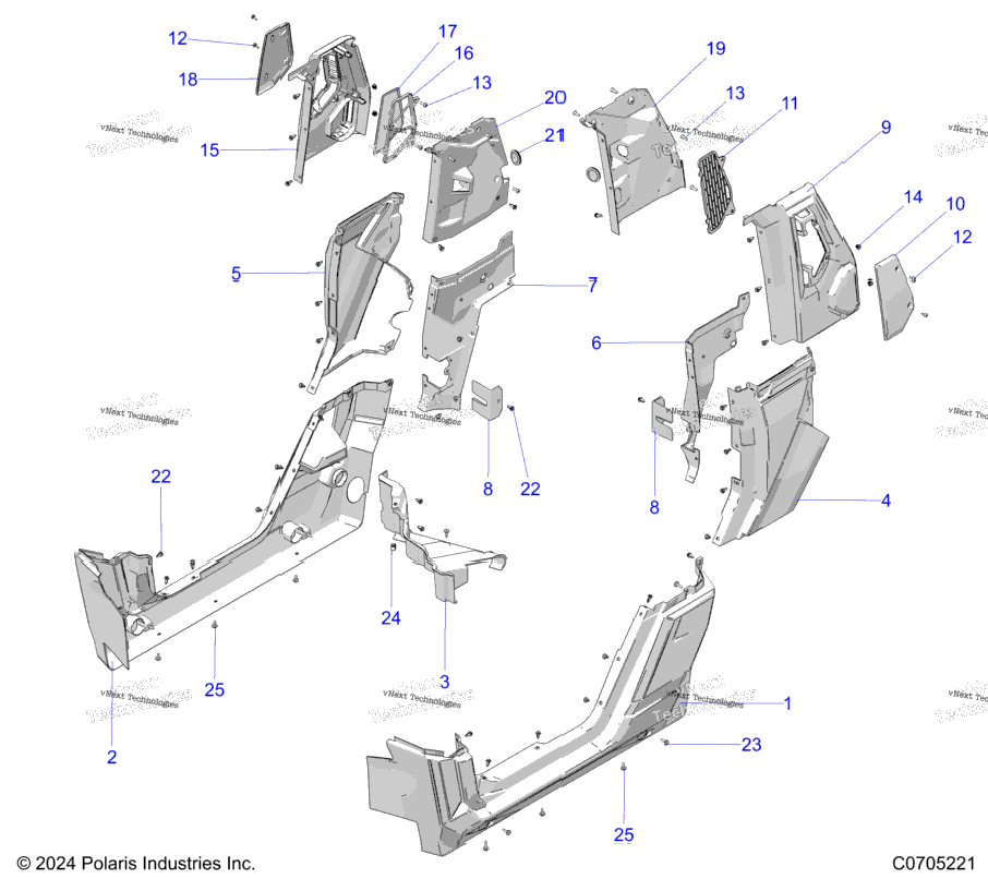 Body, Lower Rockers, Rear Fenders, Pillars G24g2w99a/99B