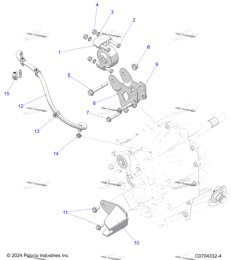 Drive Train, Main Gearcase Mounting