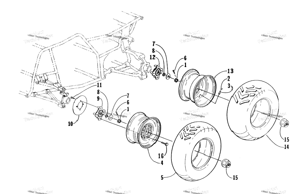 Wheel And Tire Assembly
