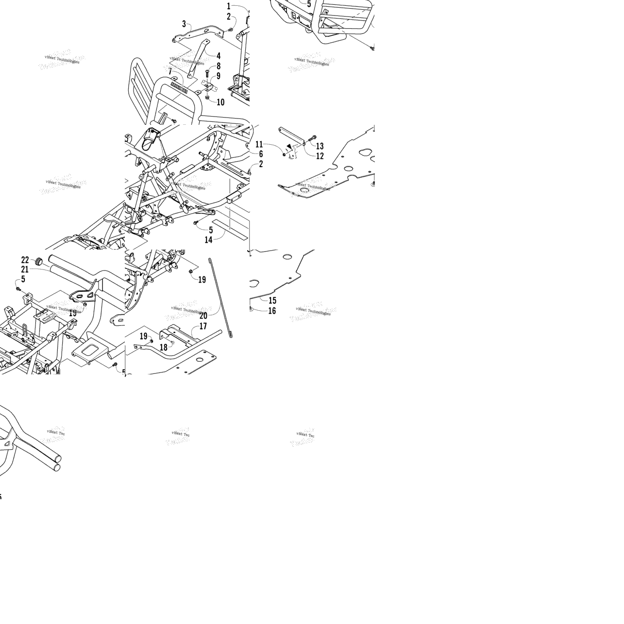 Frame And Related Parts
