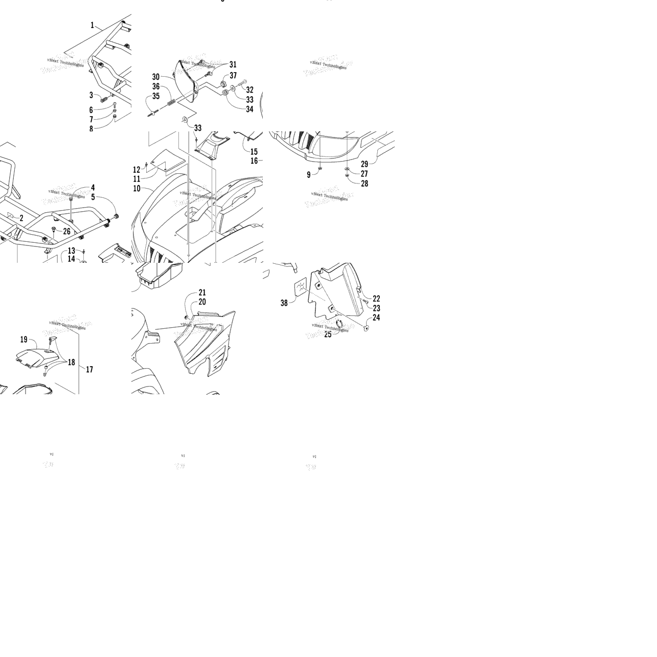 Front Body Panel Assembly