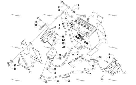 Battery And Tray Assembly