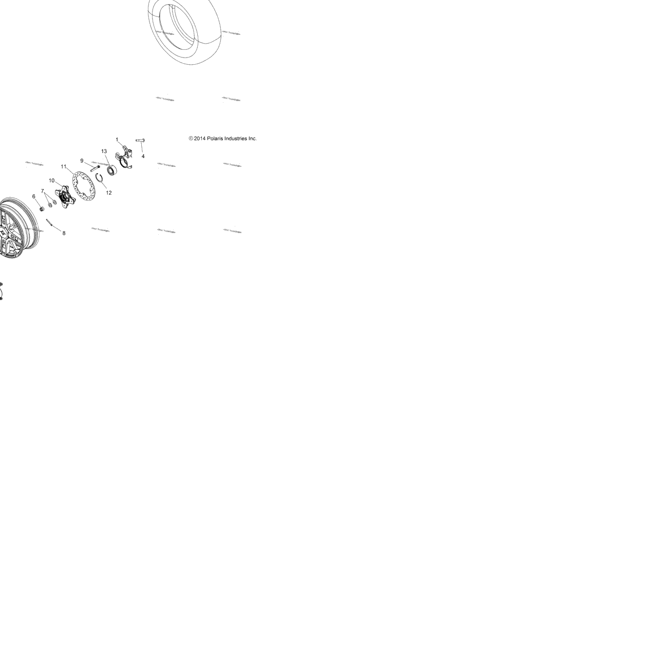 Wheels, Front & Hub