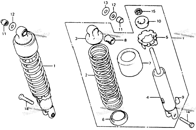 Rear Shock Absorber