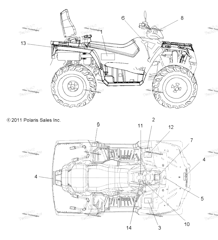 Body, Decals