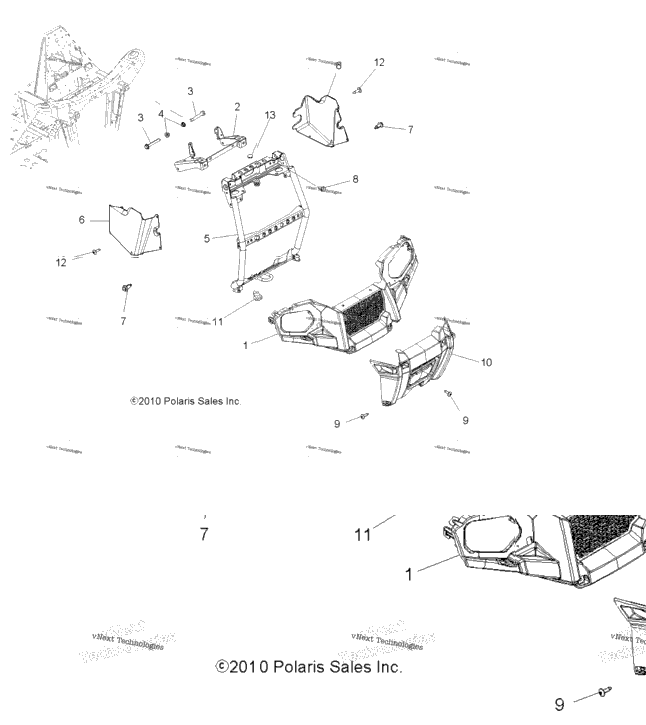 Body, Front Bumper & Mounting