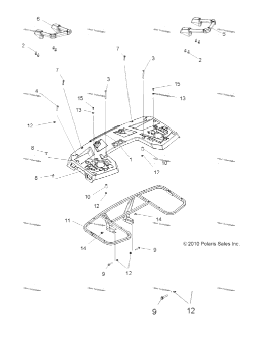 Body, Rear Rack Asm