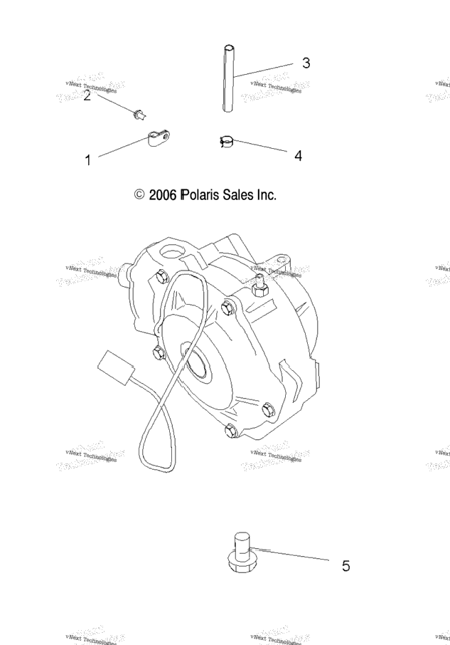 Drive Train, Front Gearcase Mounting