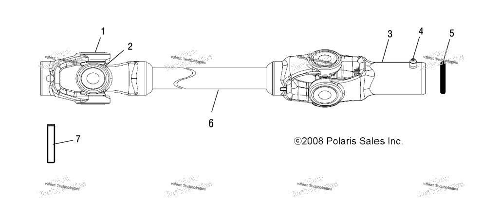 Drive Train, Prop Shaft