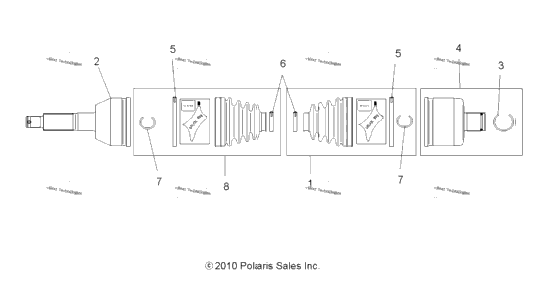 Drive Train, Rear Drive Shaft