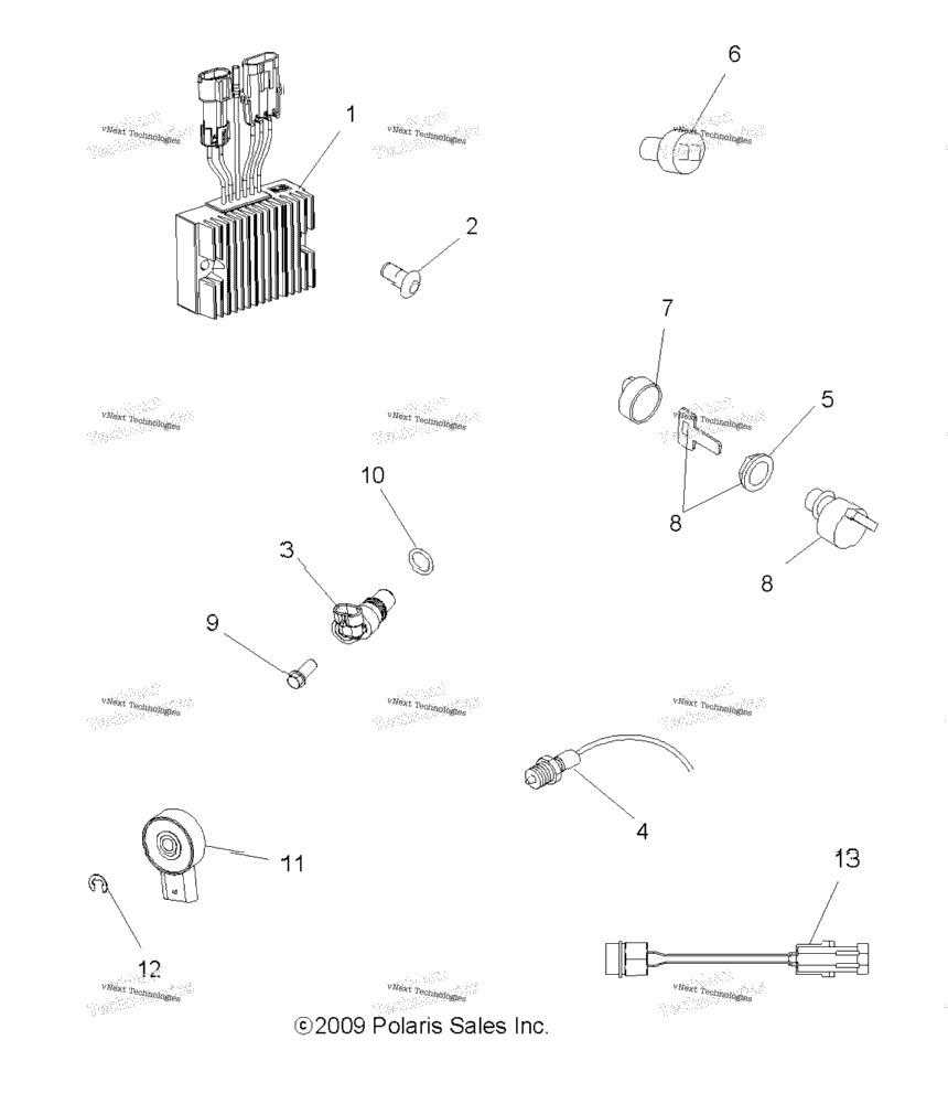 Electrical, Switches, Sensors & Ecm