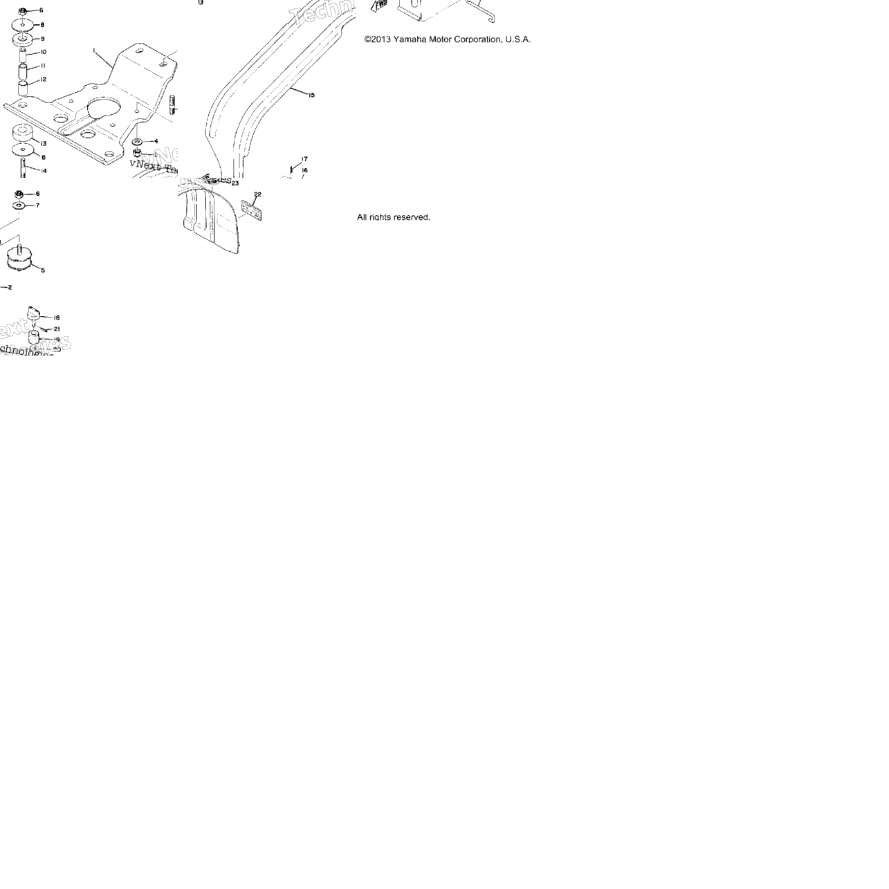 Engine Bracket - Drive Guard