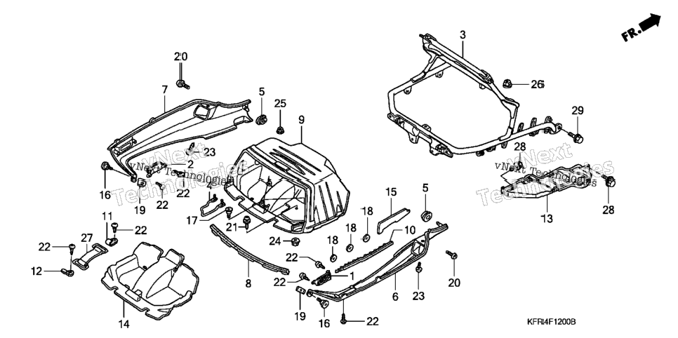 Trunk Lower Cover
