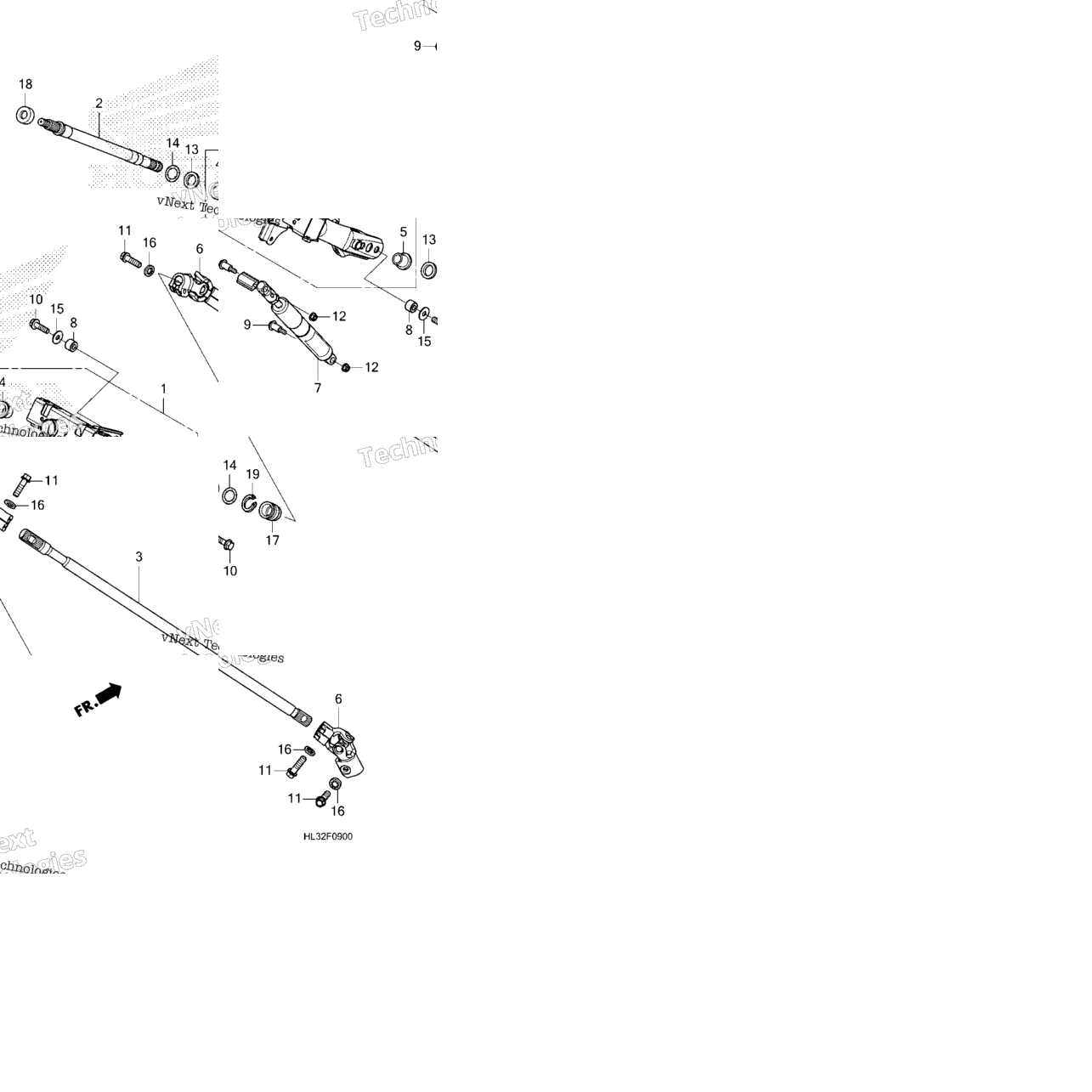 Steering Shaft@Steering Column (1)