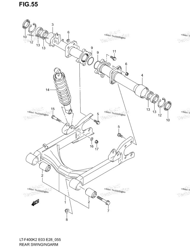 Rear Swingingarm