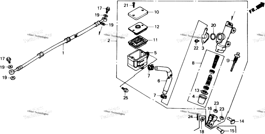 Rear Brake Master Cylinder
