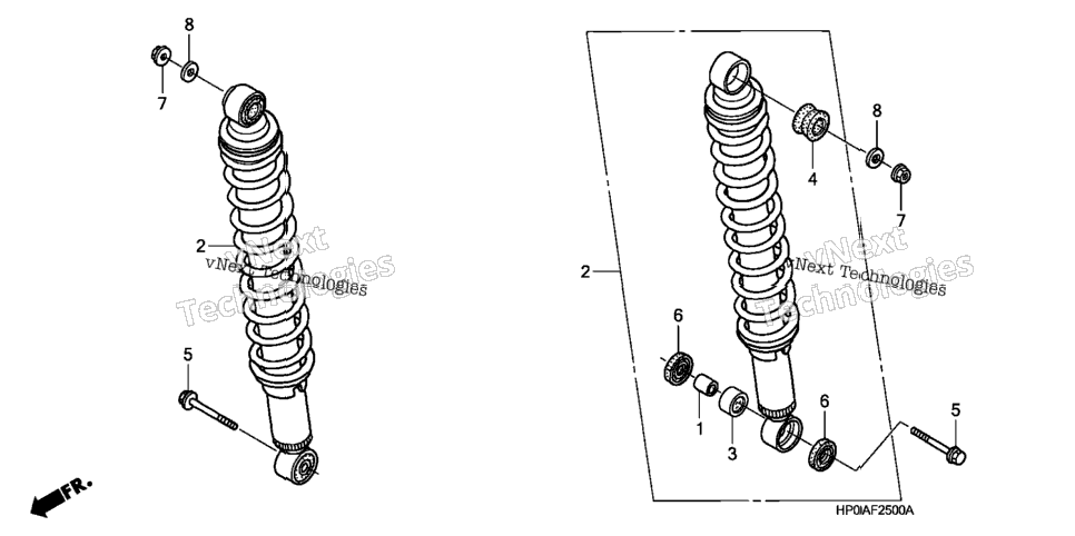 Rear Shock Absorber