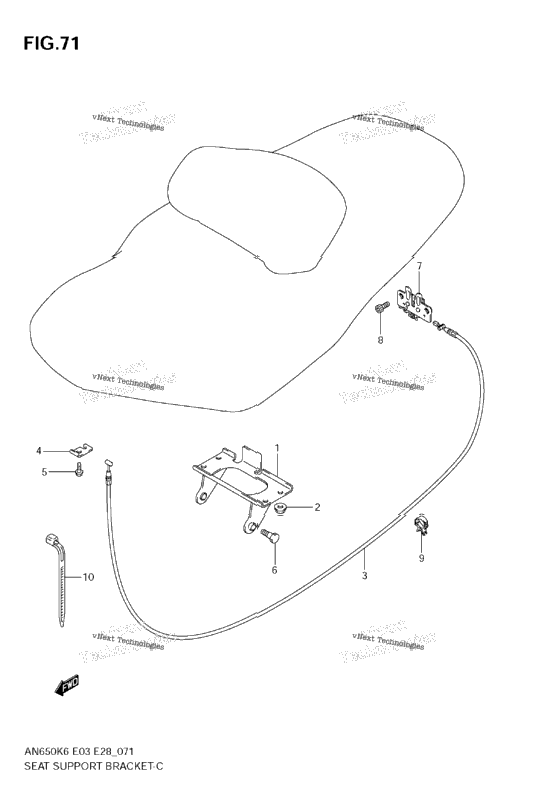 Seat Support Bracket
