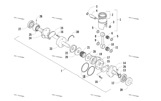 Piston And Crankshaft