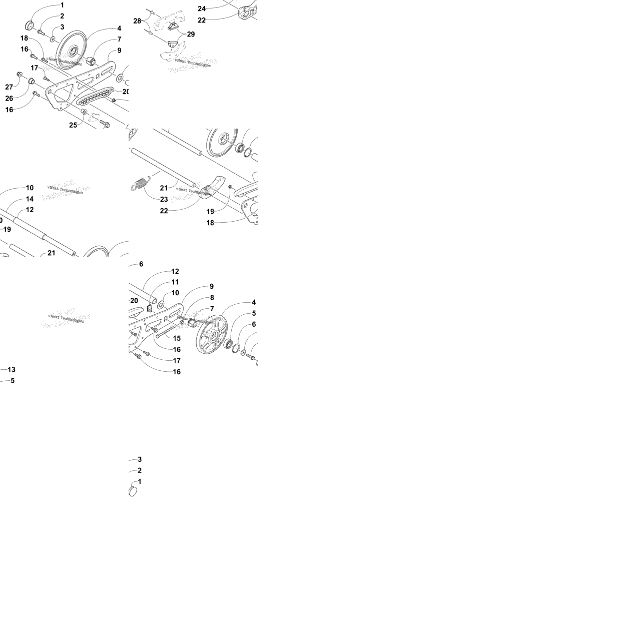 Articulating Skid Frame Assembly