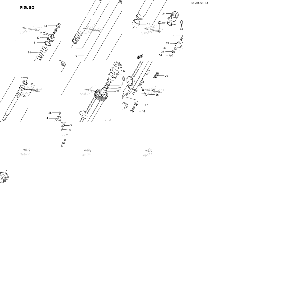 Front Damper (Model F/G)