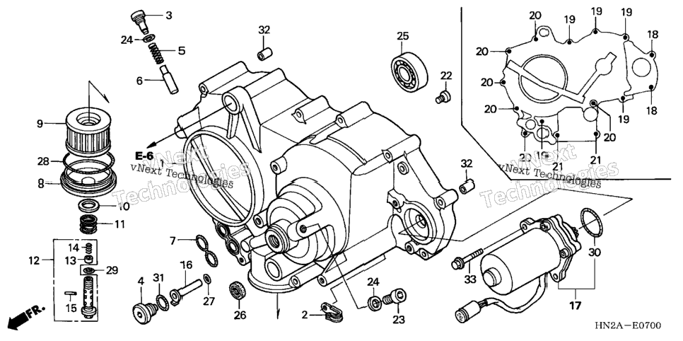 Front Crankcase Cover