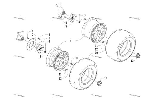 Wheel And Tire Assembly