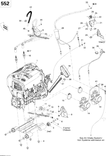 Engine And Engine Support