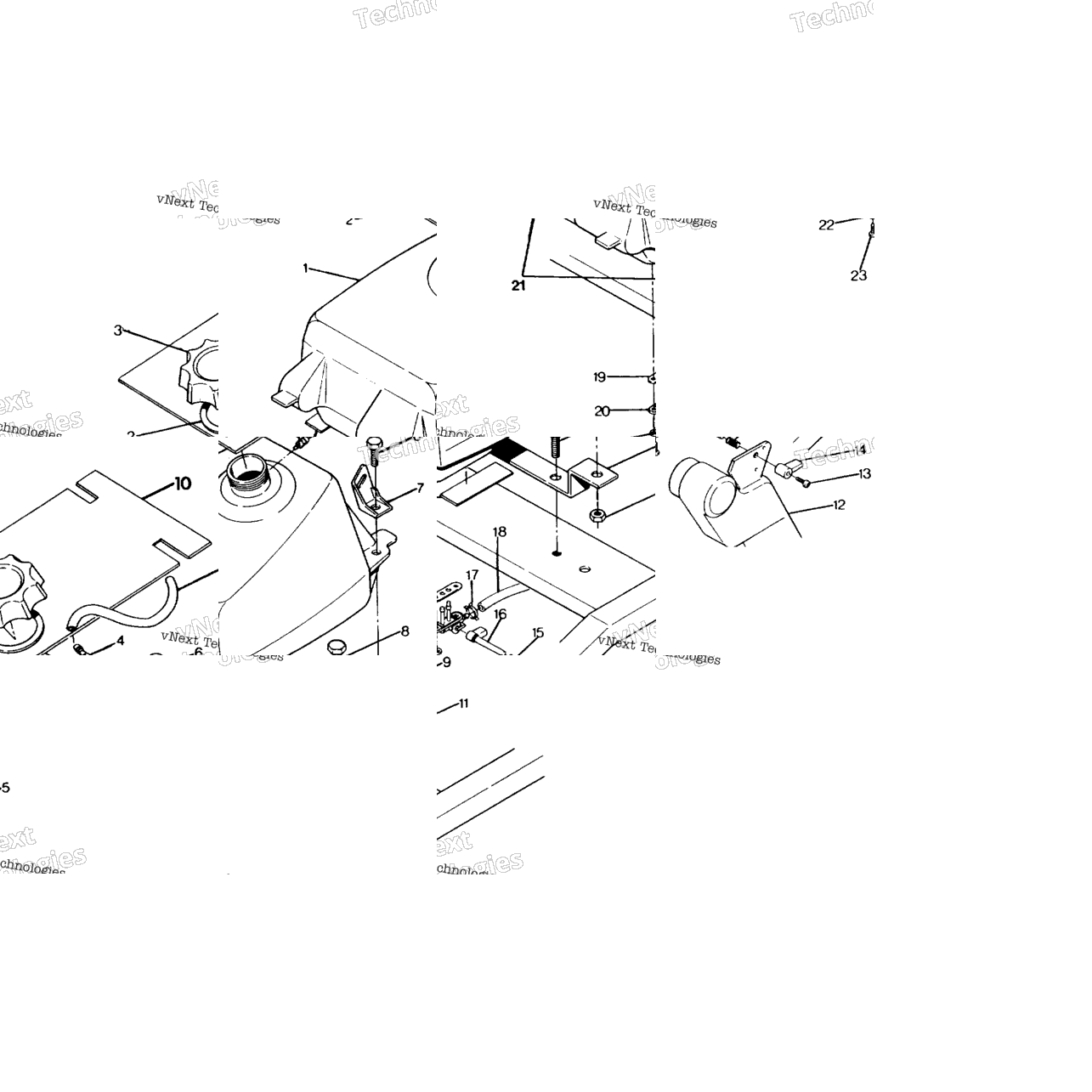 Fuel Tank Assembly 250 6X6 / W928727