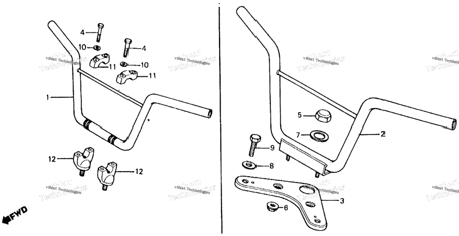 Handlebar Top Bridges