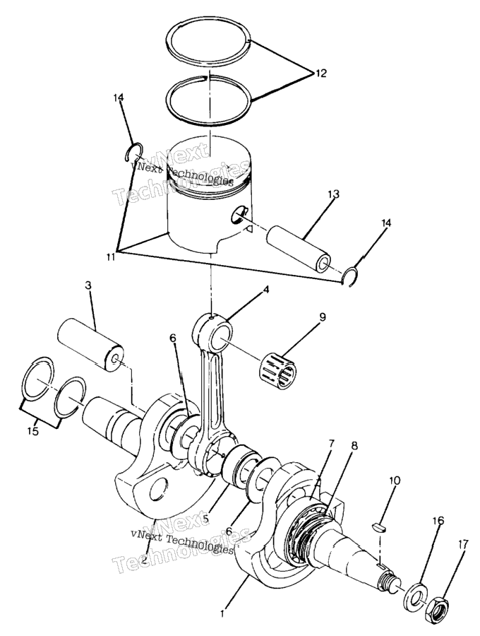 Crankshaft & Piston Assembly
