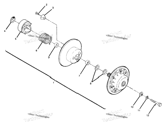 Driven Clutch Assembly