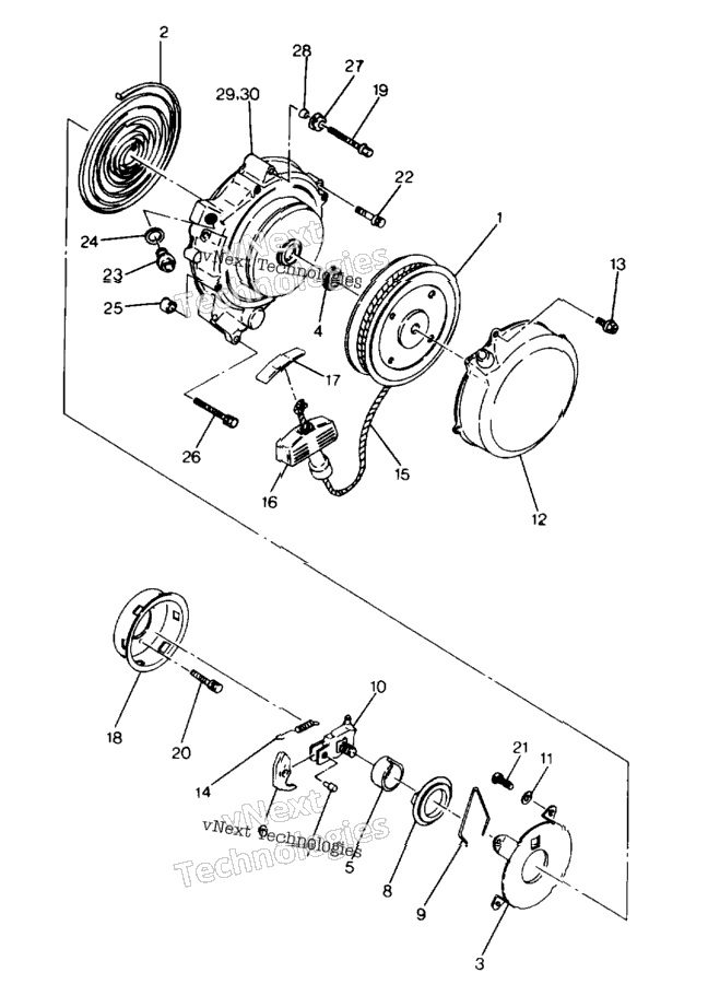 Recoil Starter Assembly