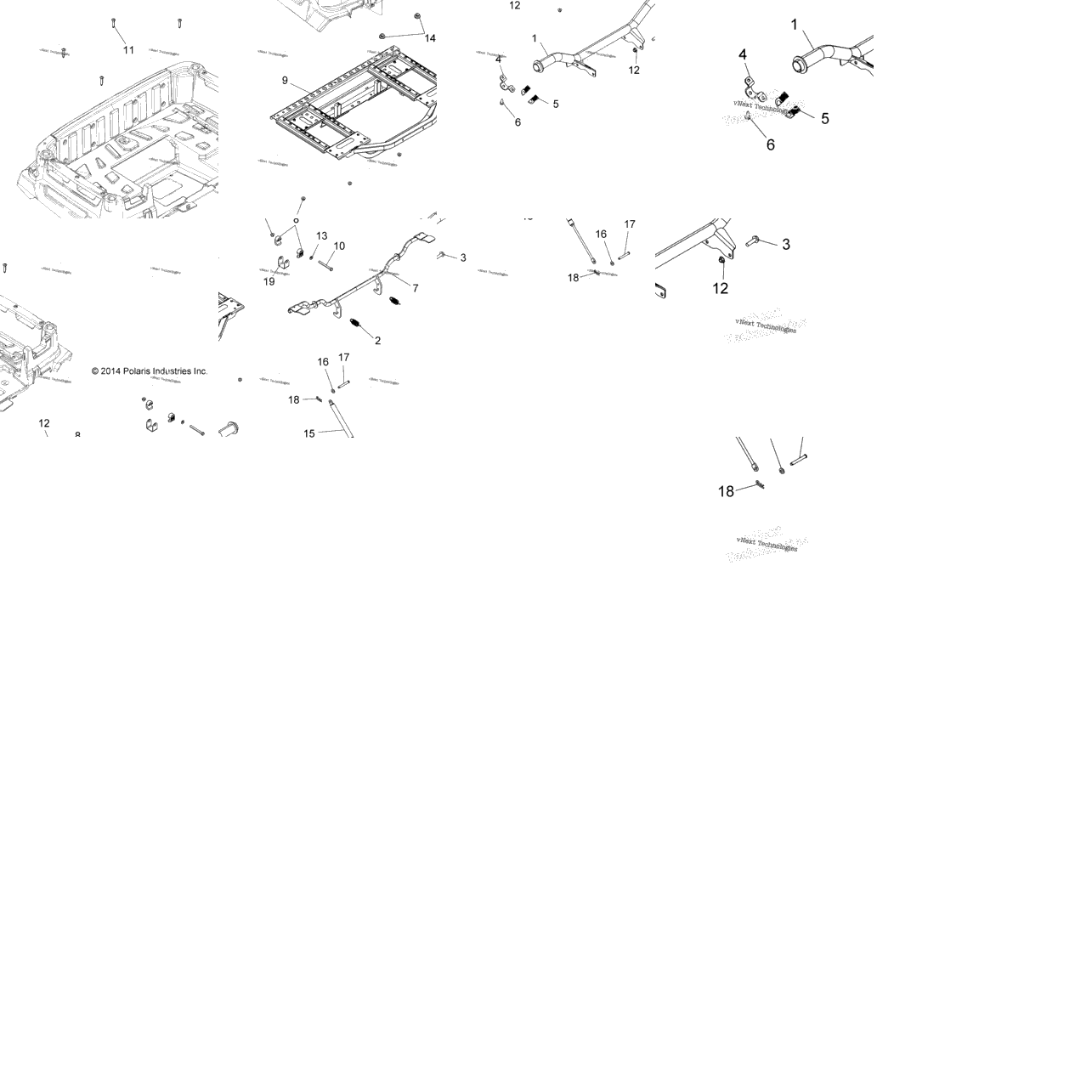 Body, Rear Box Frame And Pivot