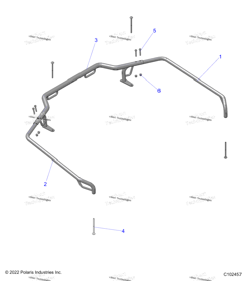 Body, Rear Rack, Extenders A24see57a1/A3/A6/A9/B1/B3/B6/B9