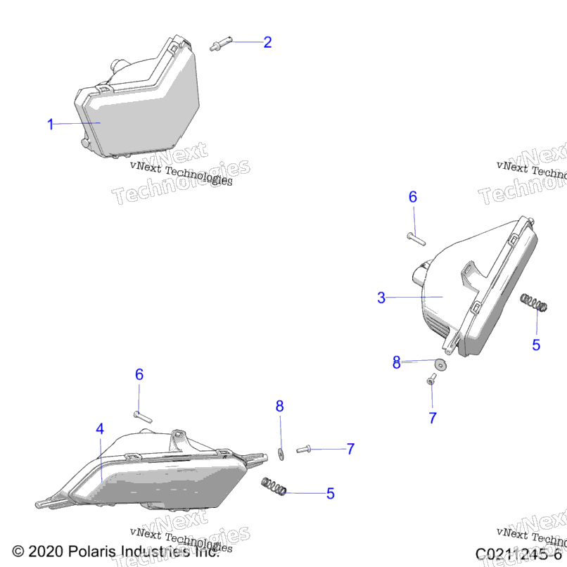Electrical, Headlights A24see57a1/A3/A6/A9/B1/B3/B6/B9